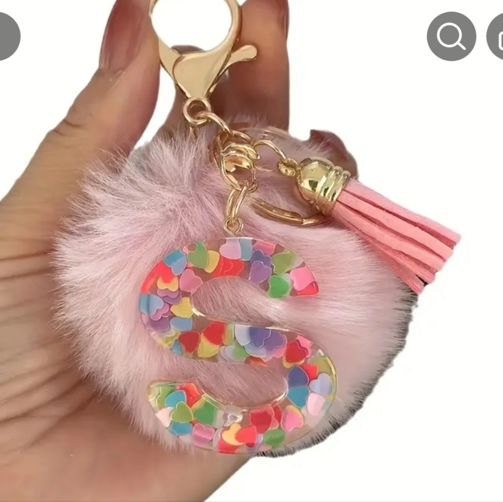 🆕️ NWT Keychain Letter S